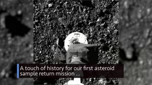 A Touch of History for Asteroid Sample Return Mission on This Week @NASA October 23, 2020